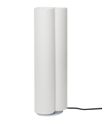 Lámpara de pie Boe – A80 – Plateado/Natural