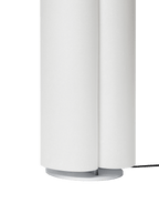 Lámpara de pie Boe – A80 – Plateado/Natural