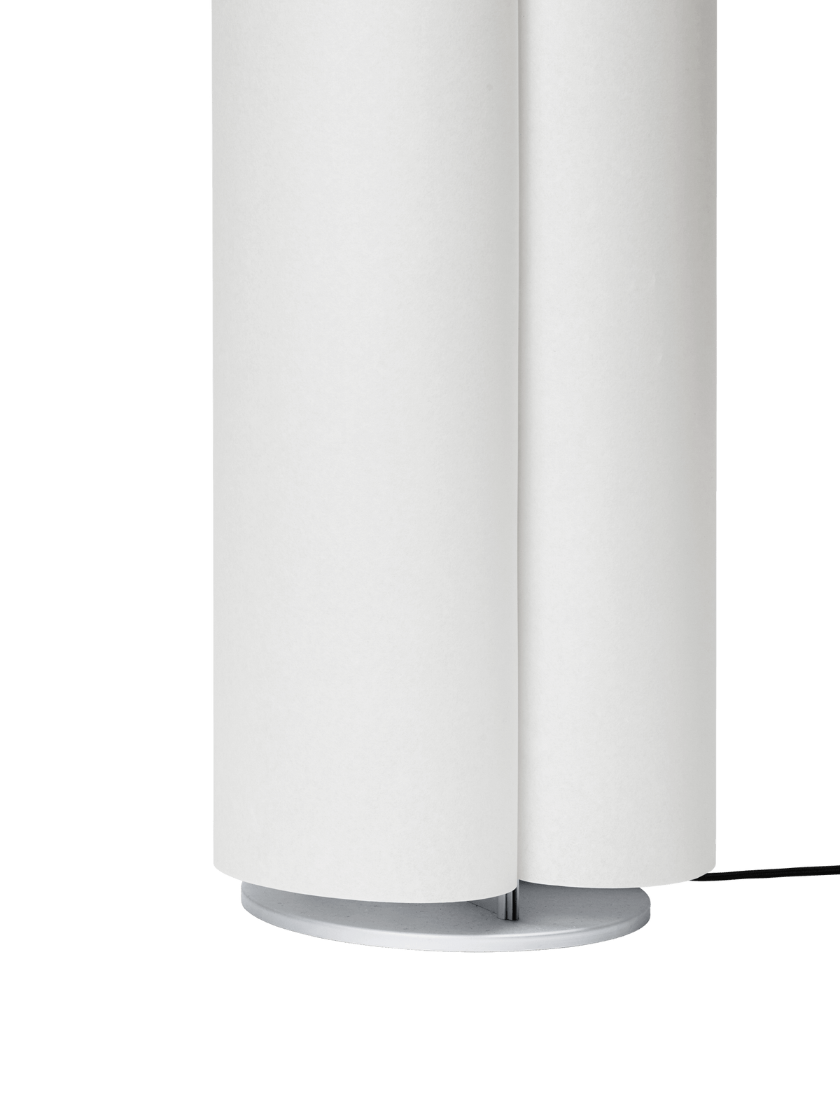 Lámpara de pie Boe – A80 – Plateado/Natural