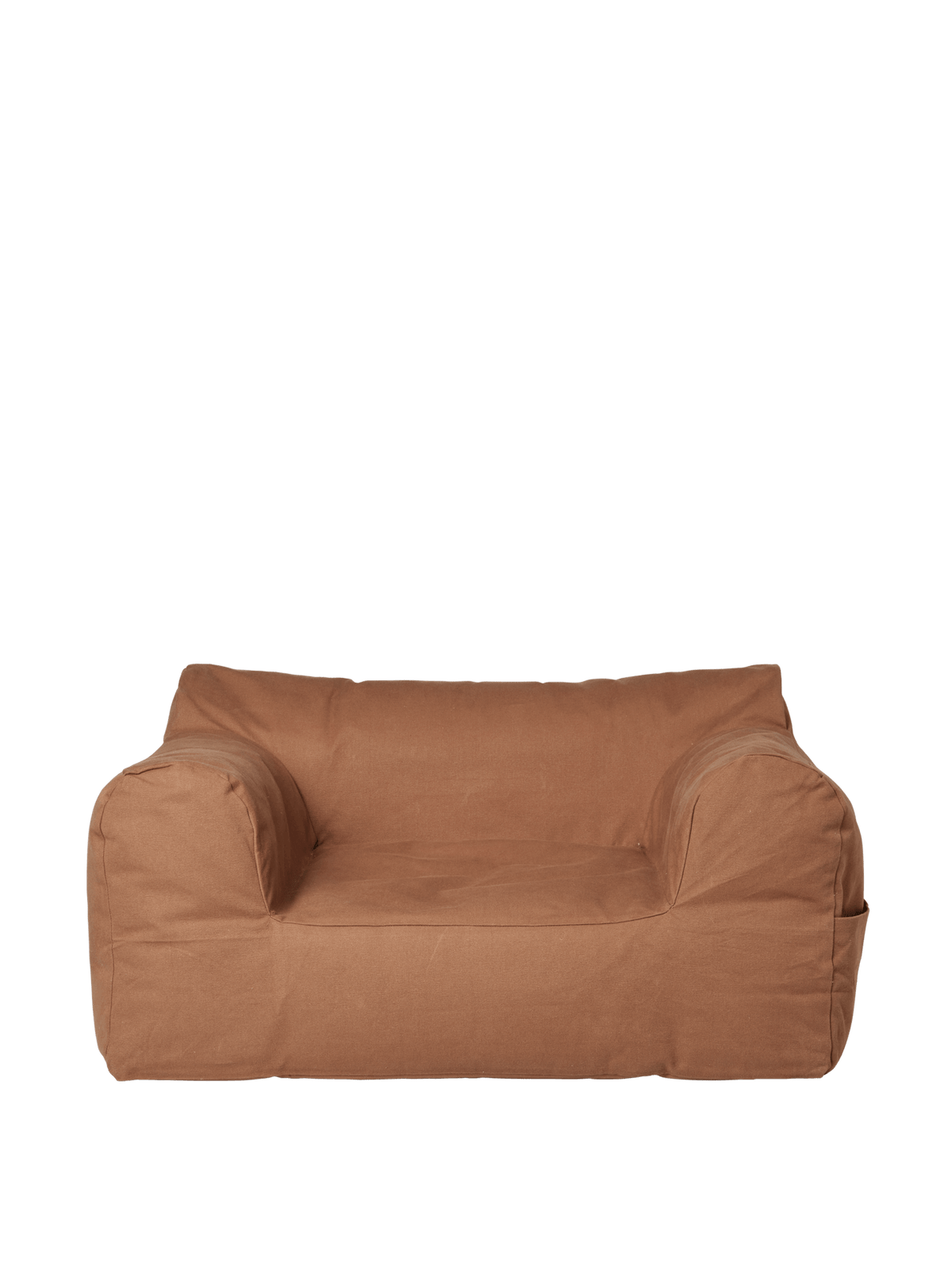 Puf tipo saco Billow – Beige tostado