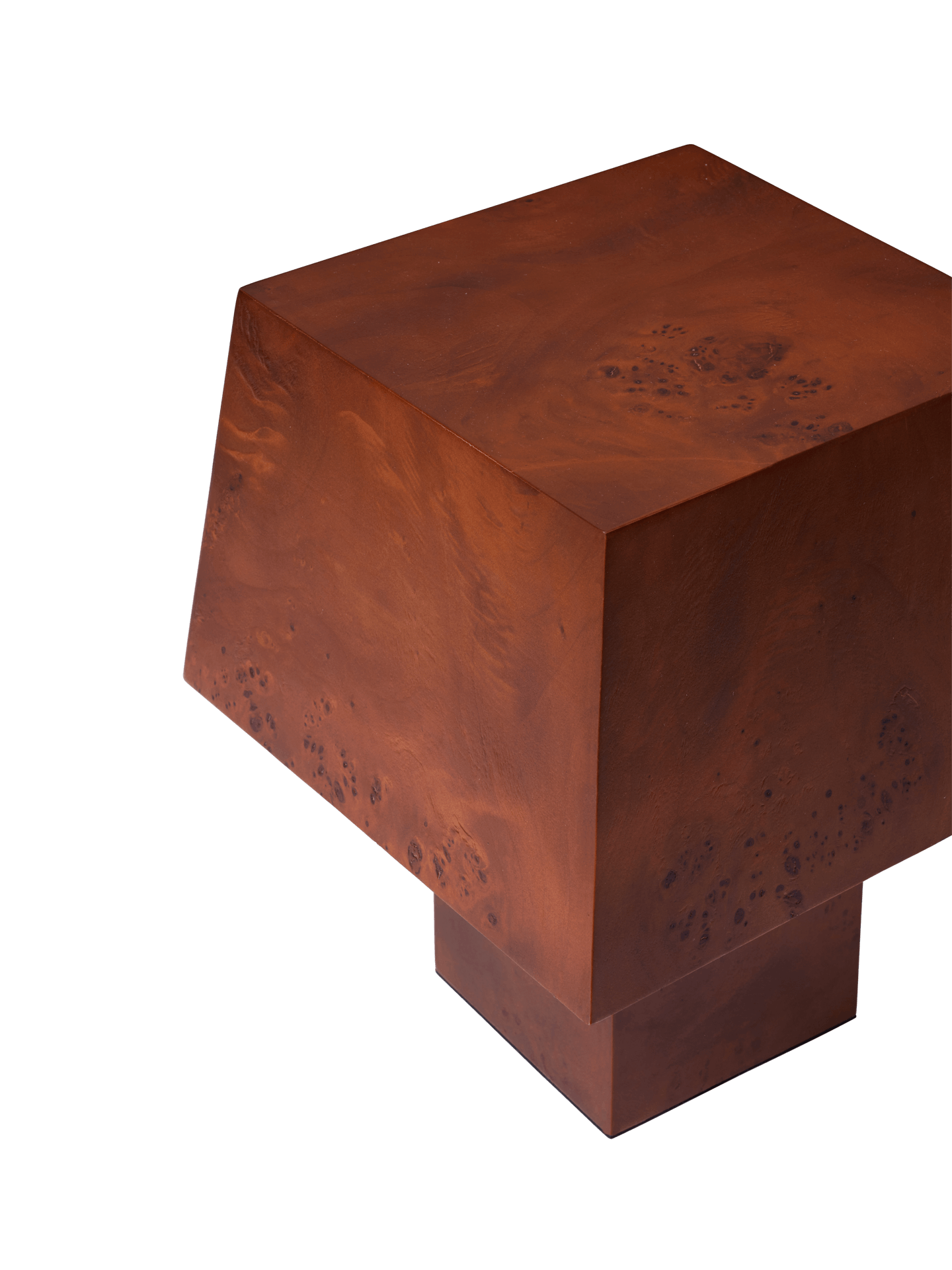 Lámpara de mesa Burl – Burl teñido en oscuro