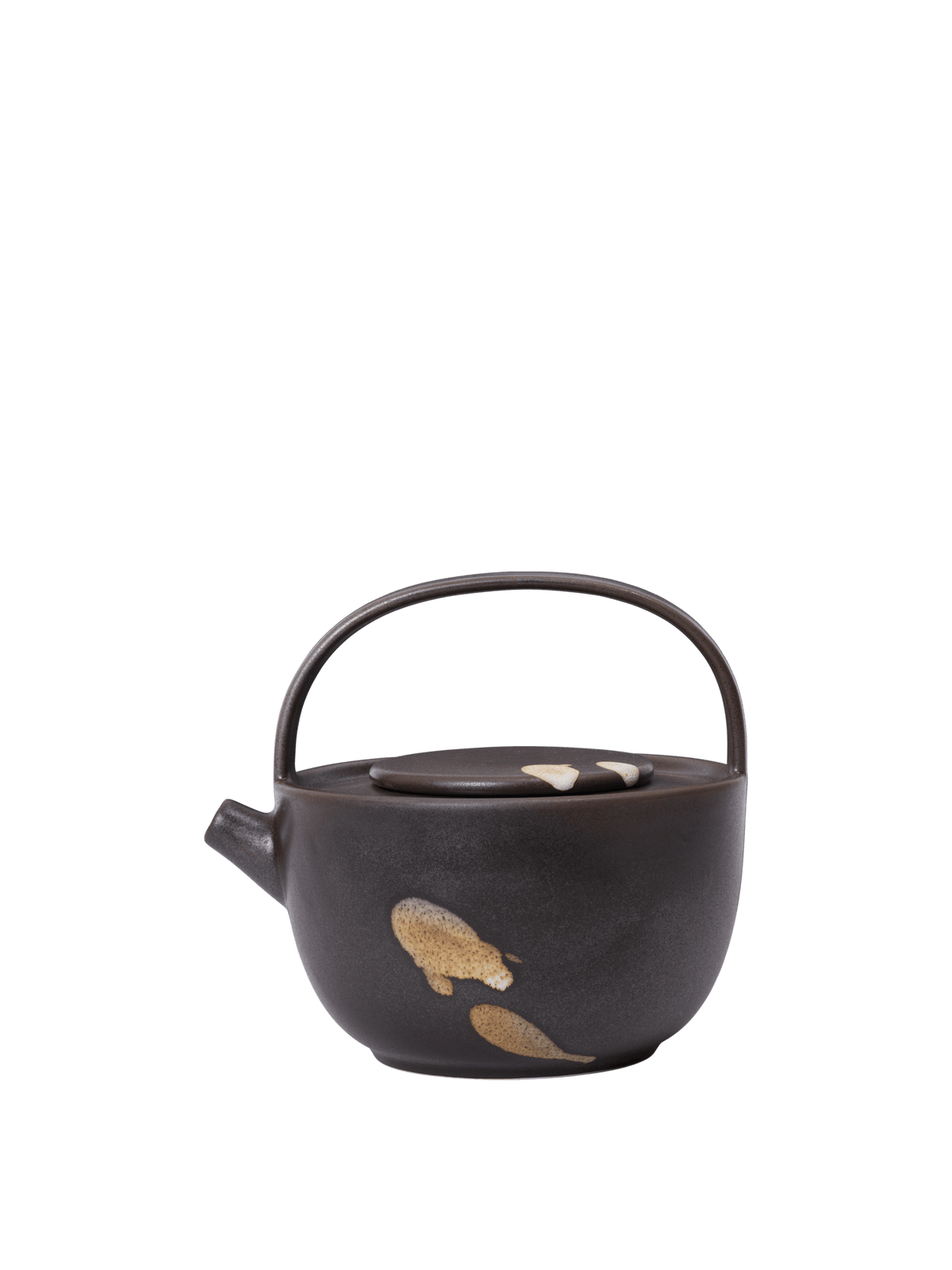 Tetera Koyo – Marrón oscuro/Beige
