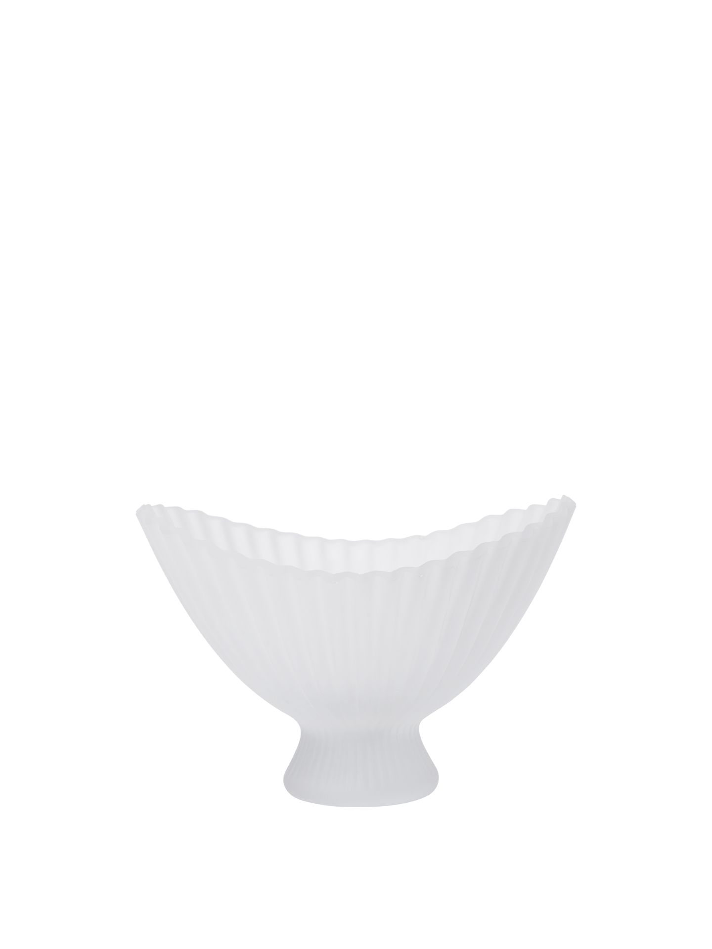 Cuenco de cristal Fountain – 28 – Esmerilado