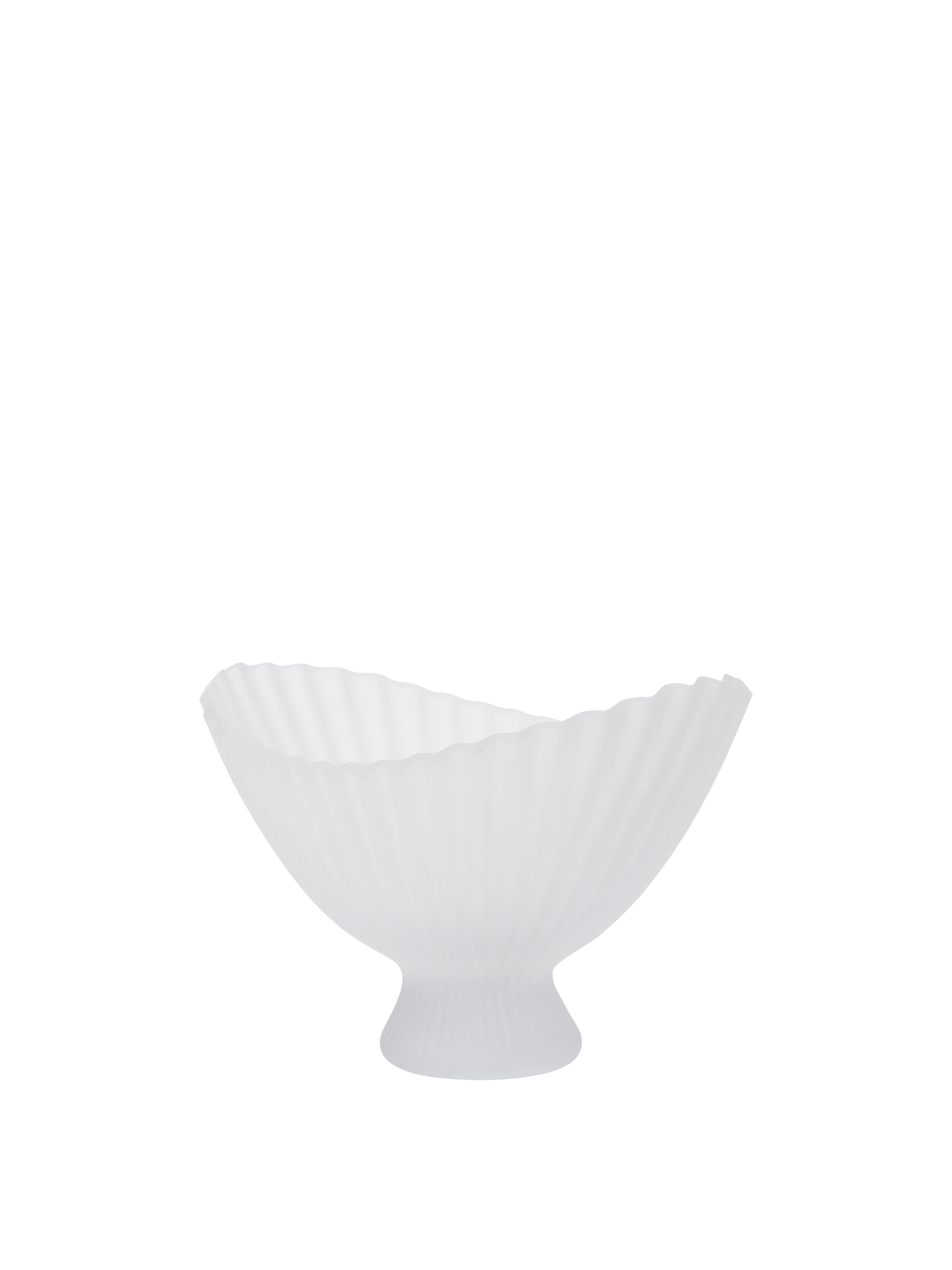 Cuenco de cristal Fountain – 28 – Esmerilado