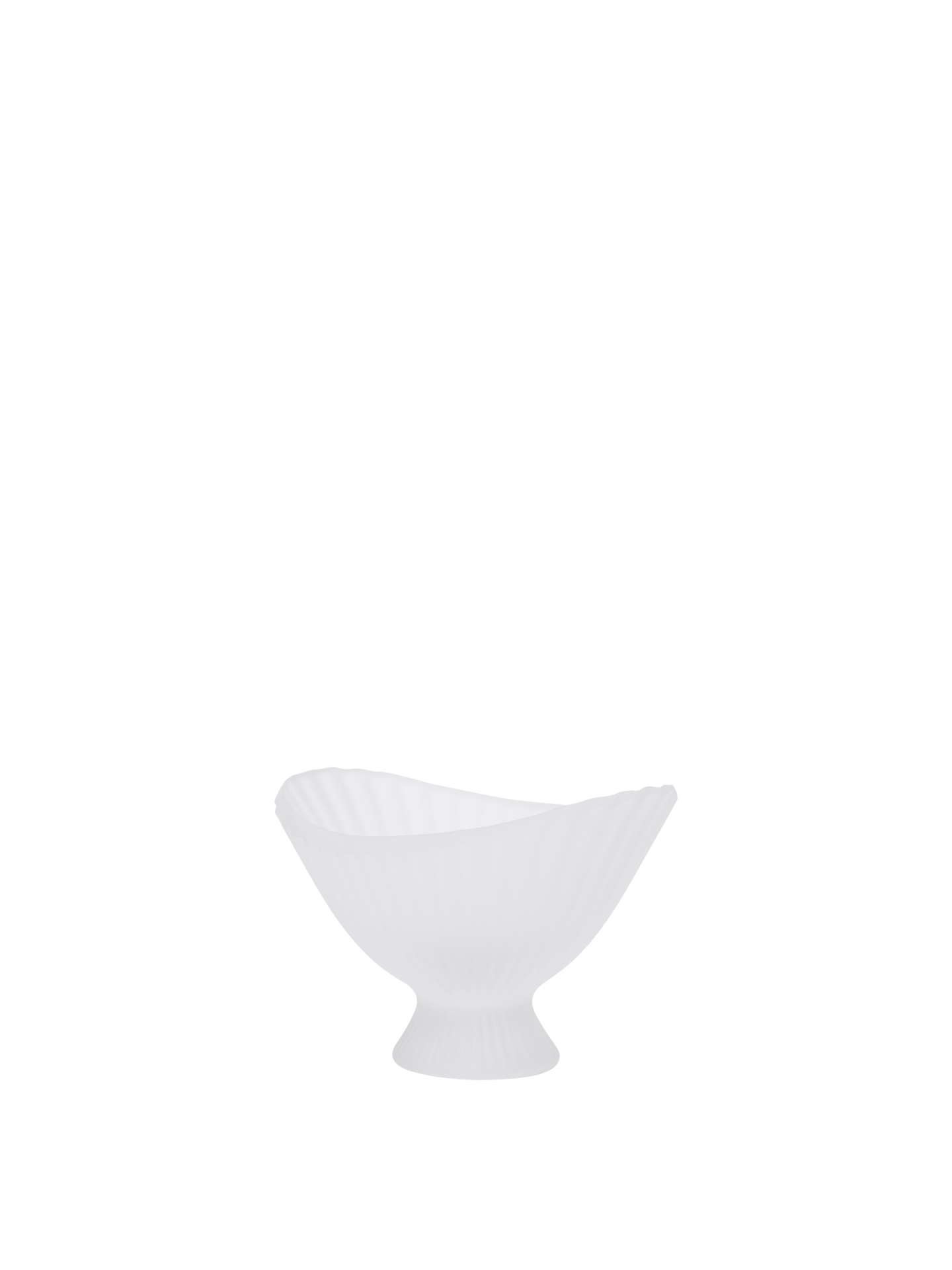 Cuenco de cristal Fountain – 19 – Esmerilado