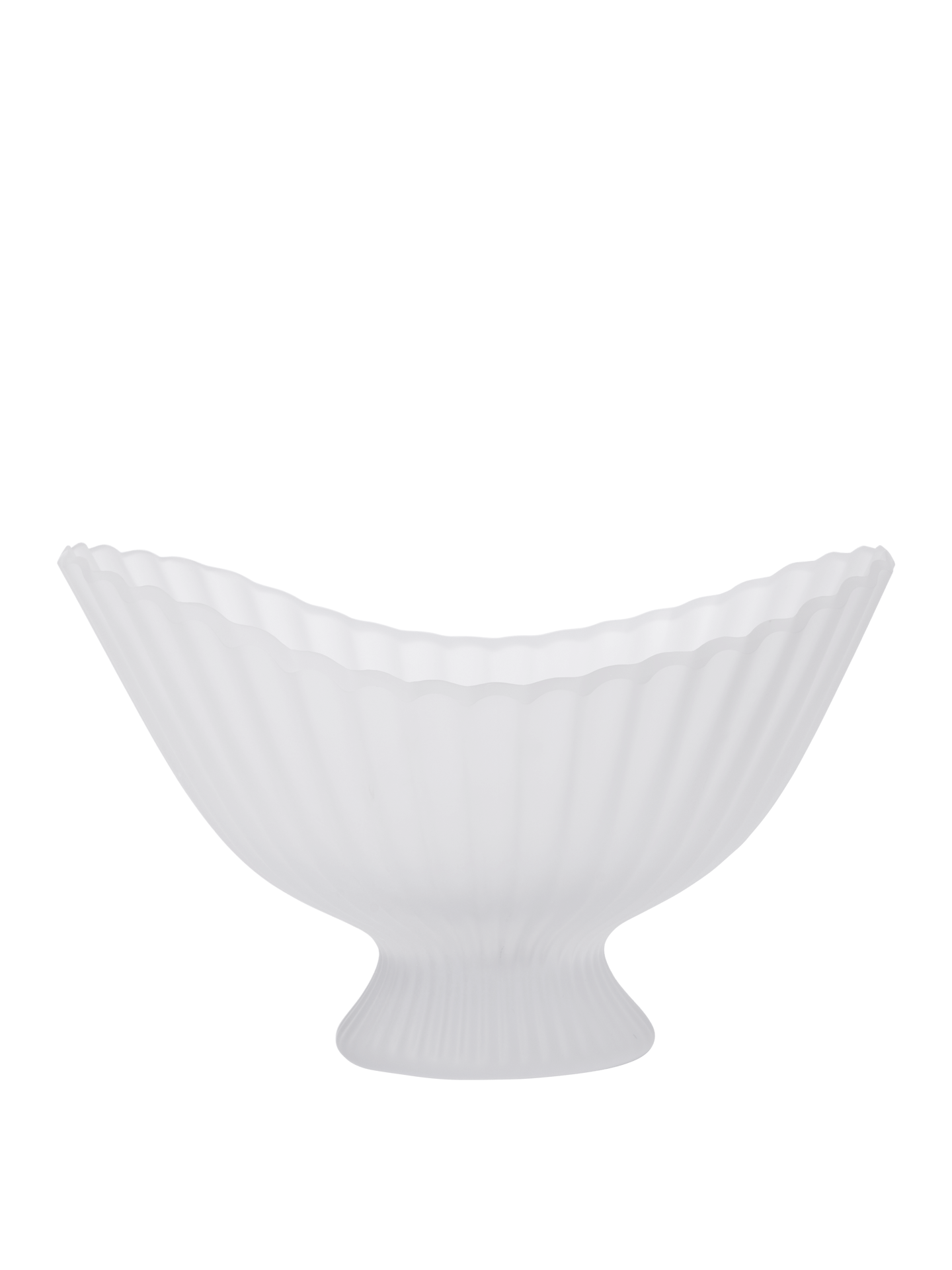 Centro de mesa de cristal Fountain – Esmerilado