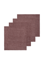 Servilletas Hale – Set de 4 – Castaño