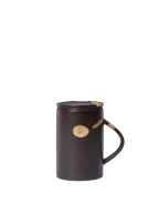 Taza de té Koyo con infusor – Set – Marrón oscuro/Beige