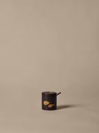 Tarro Koyo con cuchara – Marrón oscuro/Beige