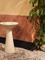 Cuenco pedestal Fountain – Marfil