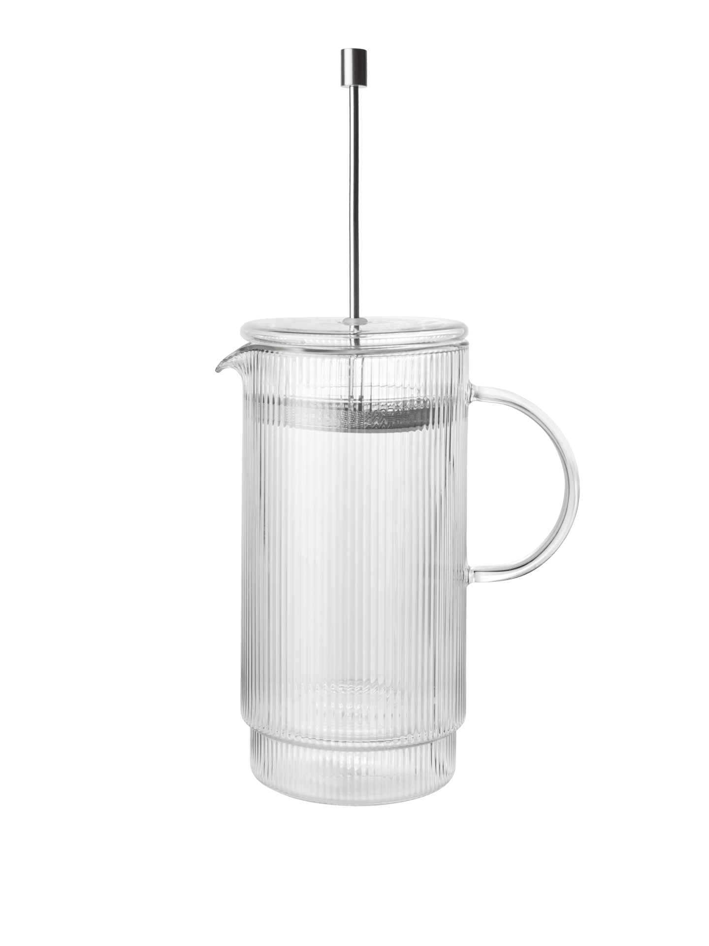 Cafetera de émbolo térmica Ripple – Transparente