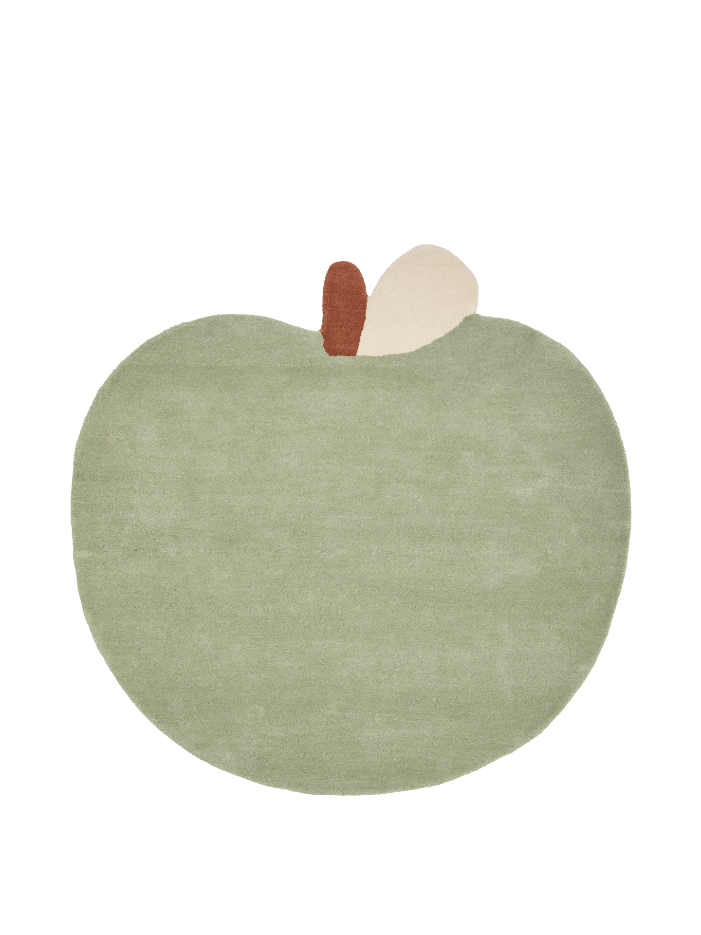 Alfombra Apple de pelo corto – Arcilla marrón