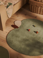 Alfombra Apple de pelo corto – Arcilla marrón