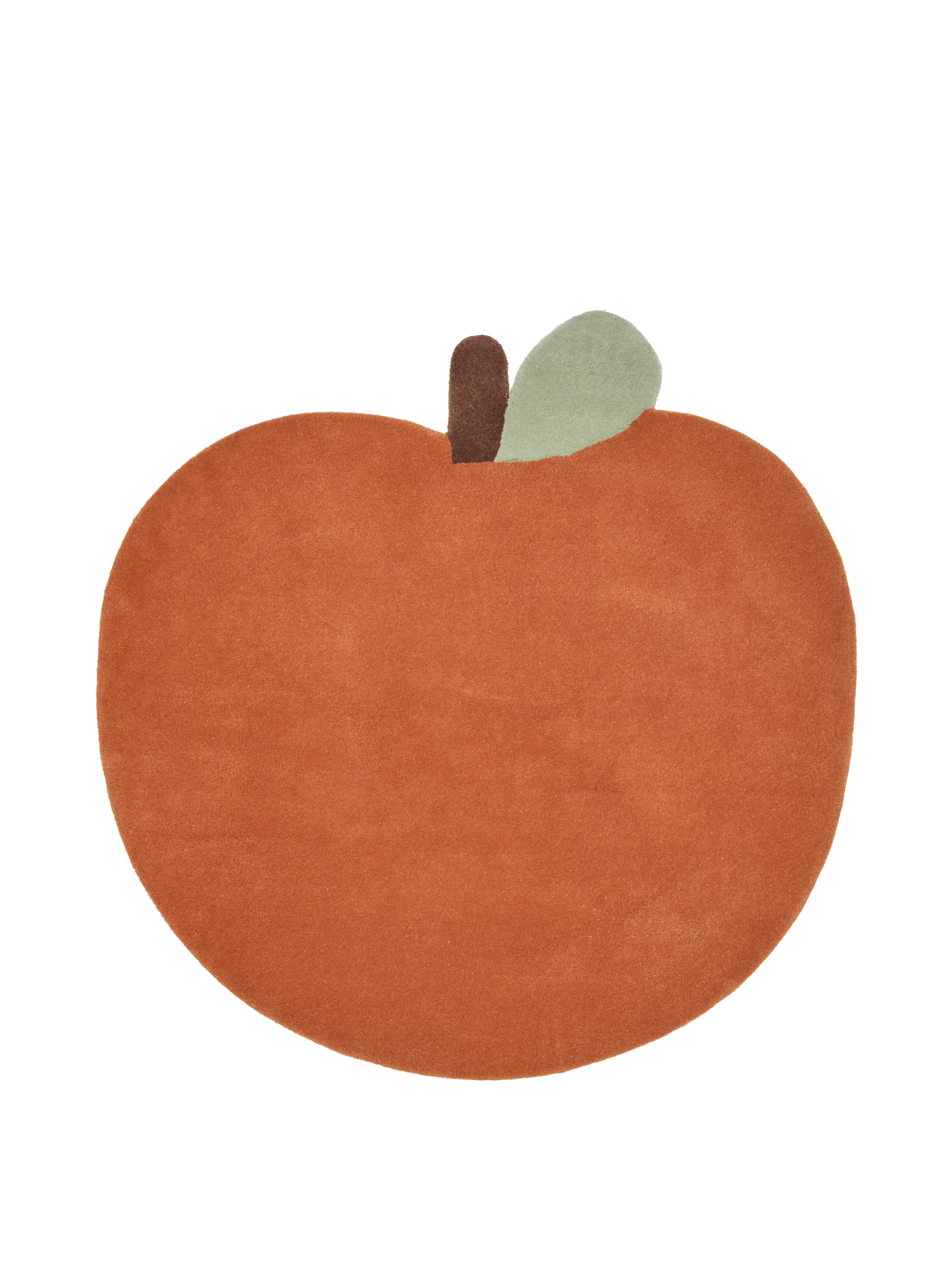 Alfombra Apple de pelo corto – Arcilla marrón