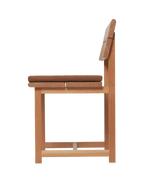 Cojín de asiento Align – Arcilla marrón