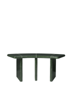 Banco curvo Deya – A110 – Verde oscuro