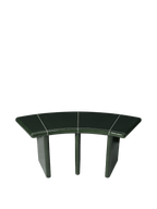 Banco curvo Deya – A110 – Verde oscuro