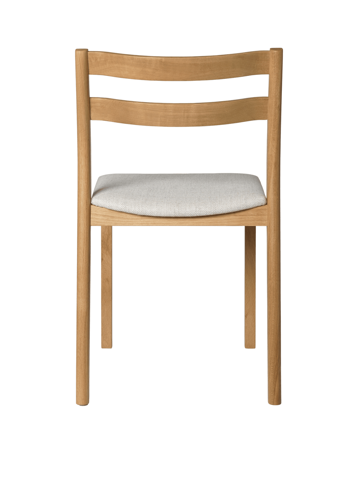 Silla de comedor Boda – Asiento tapizado – Staple – Roble natural/Blanco roto