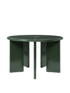 Mesa de comedor Deya – D120 – Verde oscuro