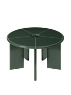 Mesa de comedor Deya – D120 – Verde oscuro