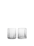 Vasos de cristal Kiru – Set de 2 – Transparente
