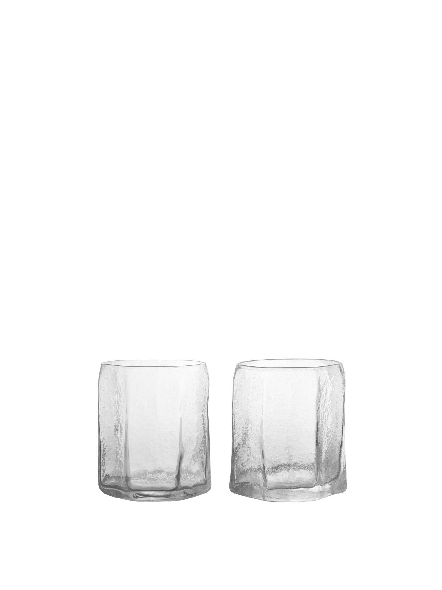 Vasos de cristal Kiru – Set de 2 – Transparente
