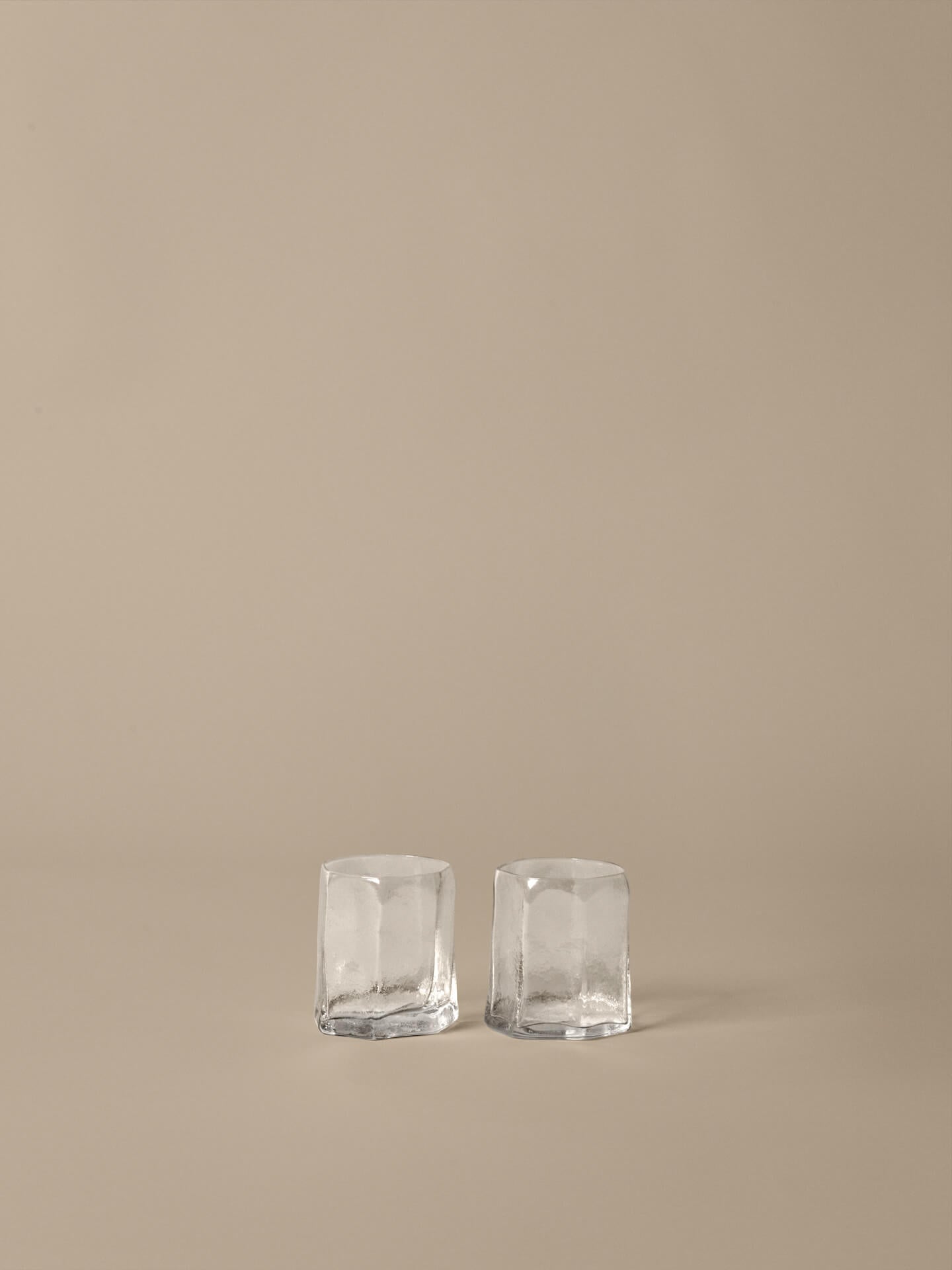 Vasos de cristal Kiru – Set de 2 – Transparente