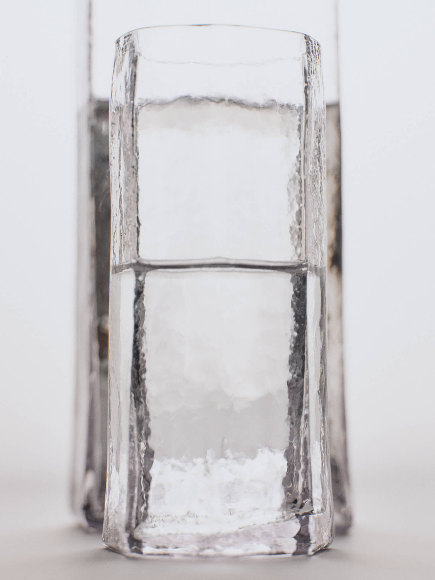 Vasos altos de cristal Kiru – Set de 2 – Transparente