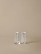 Vasos altos de cristal Kiru – Set de 2 – Transparente
