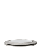 Platos de postre Sonae – 22 cm – Set de 2 – Gris/Blanco