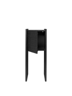 Mueble pedestal Scarni – Fresno teñido en oscuro