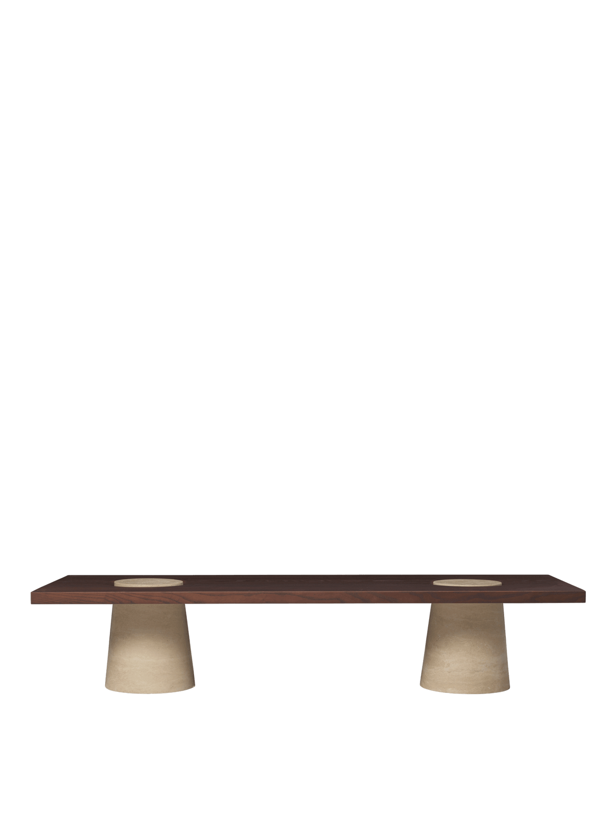 Mesa de centro Grova – Travertino