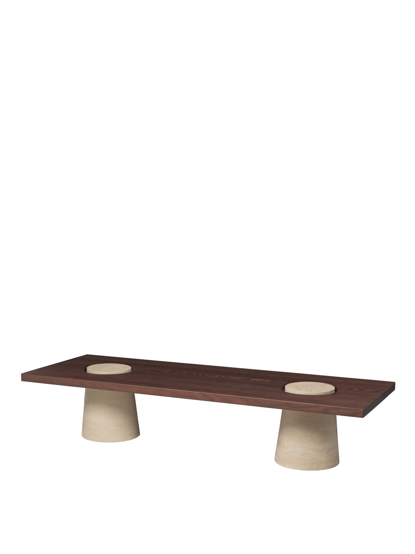 Mesa de centro Grova – Travertino