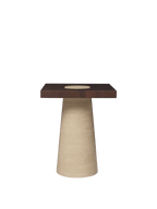 Mesa auxiliar Grova – Travertino