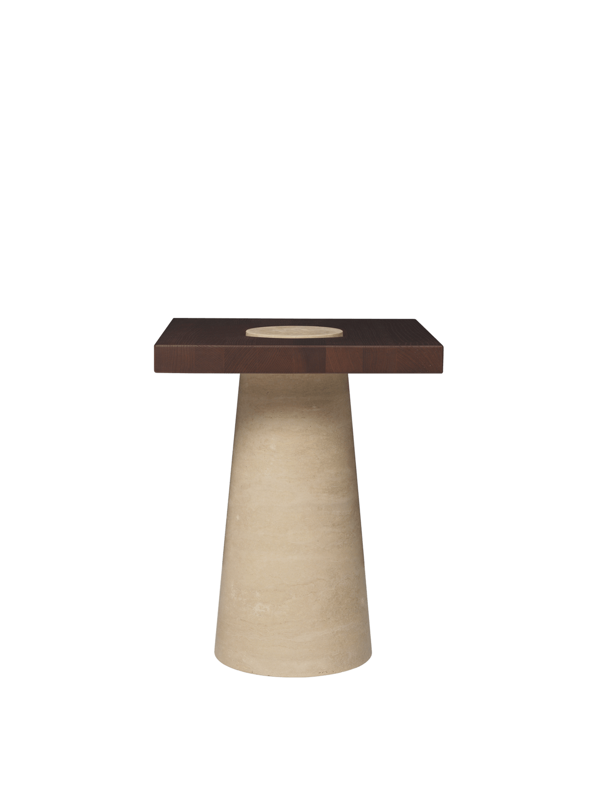 Mesa auxiliar Grova – Travertino