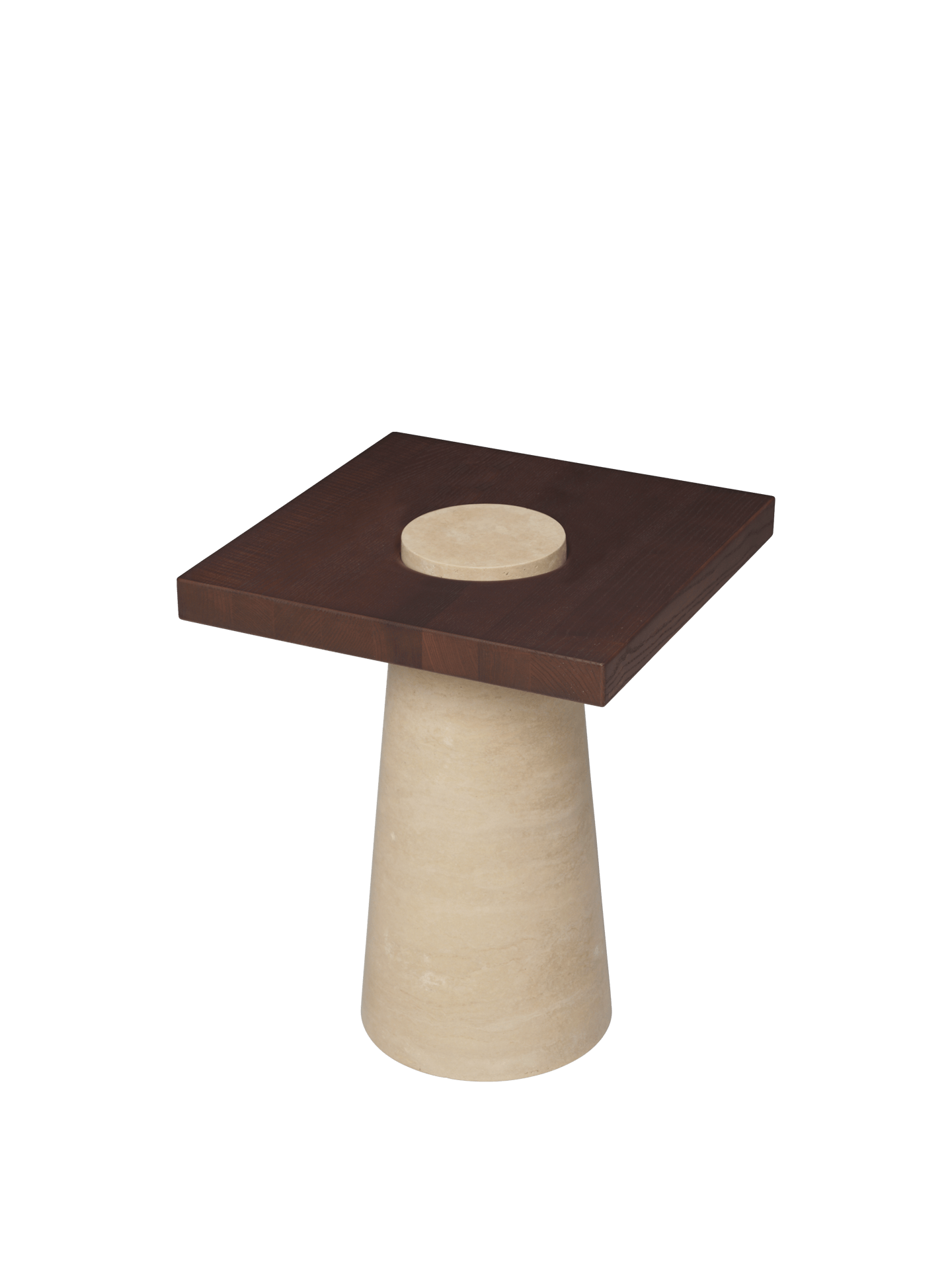 Mesa auxiliar Grova – Travertino