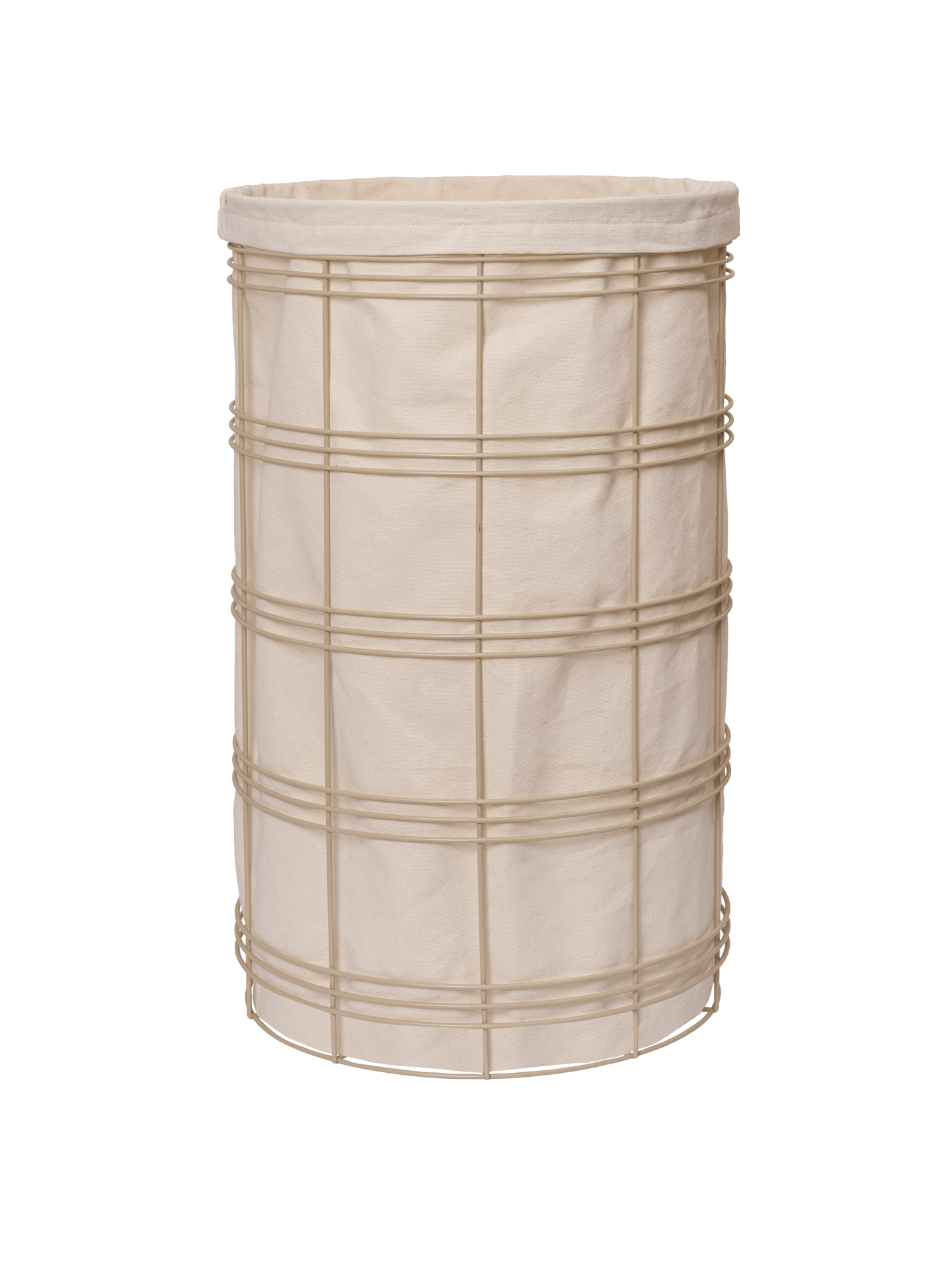 Cesta para la ropa Fio – Cachemira/Natural