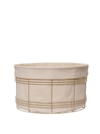 Cesta Fio – Baja – Cachemira/Natural