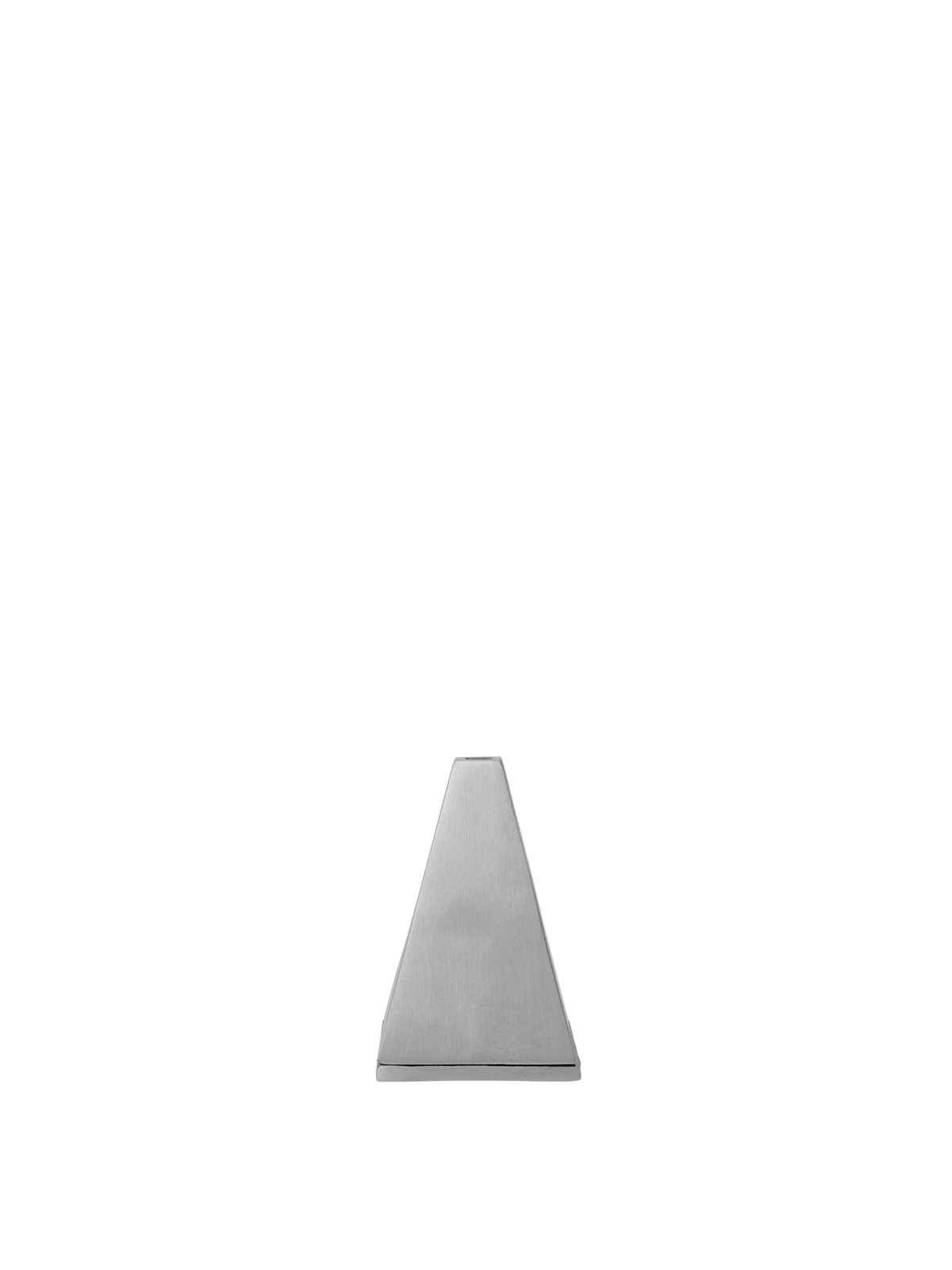 Quemador de conos de incienso Pyra – Aluminio cepillado
