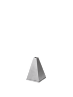 Quemador de conos de incienso Pyra – Aluminio cepillado