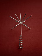 Estrella para la punta del árbol de Navidad – Plata