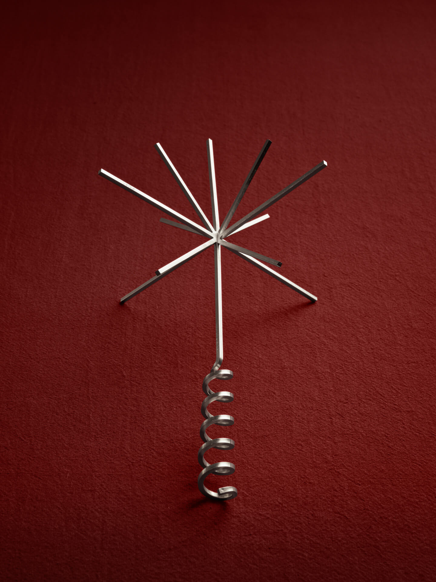 Estrella para la punta del árbol de Navidad – Plata