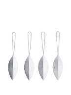 Adornos de hojas – Set de 4 – Latón