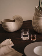 Vasos pequeños de cristal Kiru – Set de 2 – Transparente