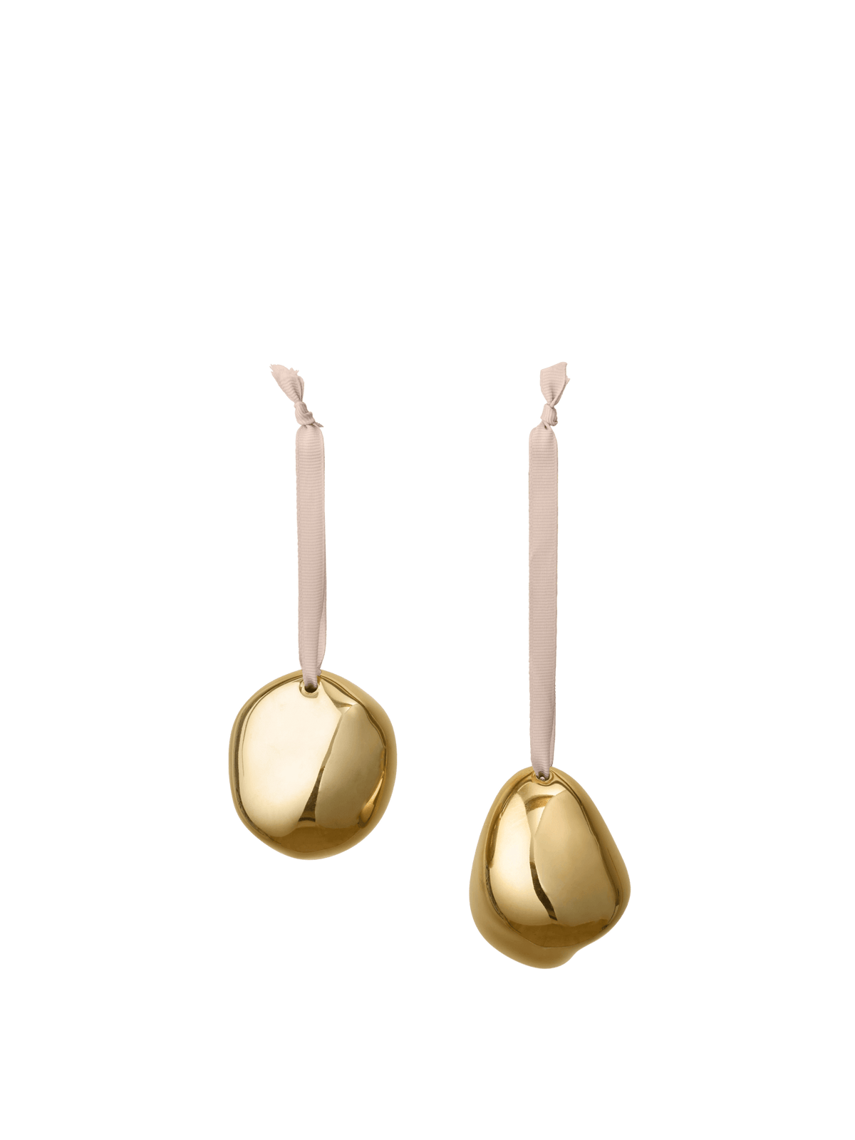 Bolas decorativas Bellure – Set de 2 – Acabado latón