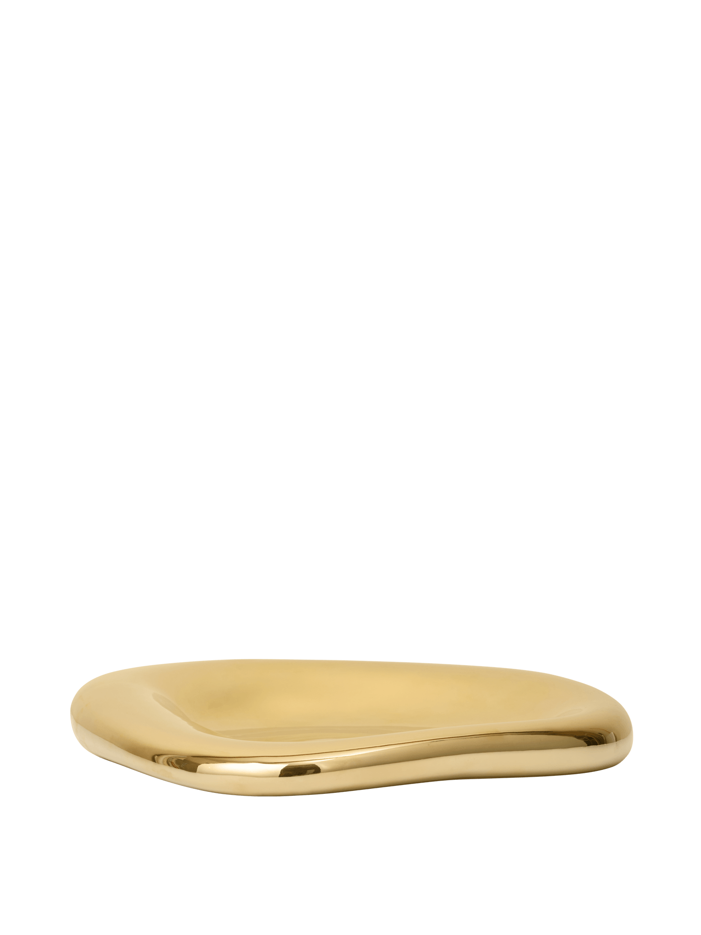 Centro de mesa Bellure – Ø35 cm – Acabado latón