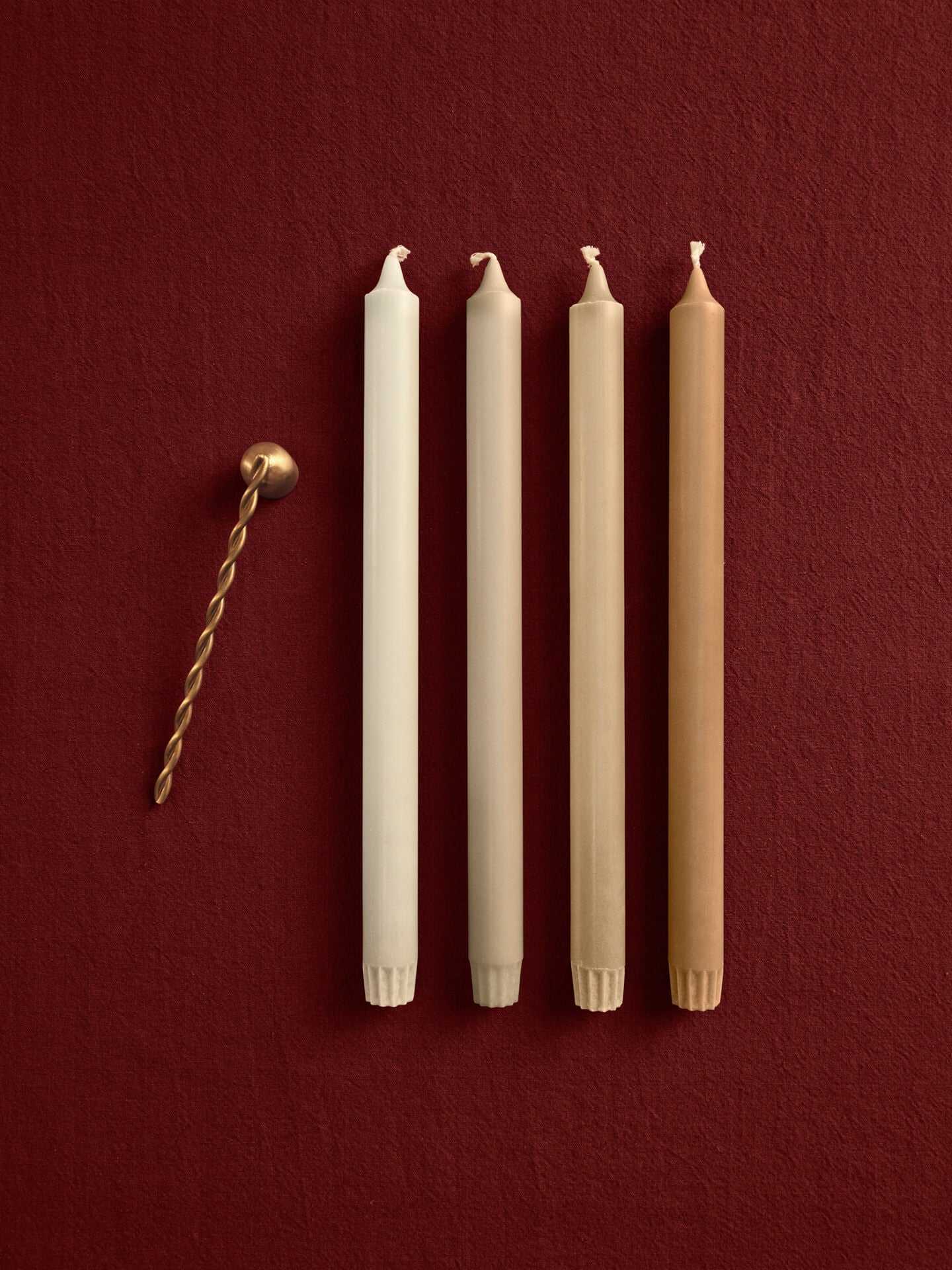 Velas Pure – Set de 4 – Combinación botánica