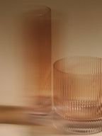 Vasos Tumbler Ripple – Set de 2 – Rosa rubor