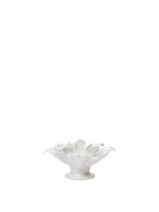 Portavelas Holly Leaf – Blanco roto