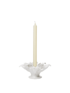 Portavelas Holly Leaf – Blanco roto